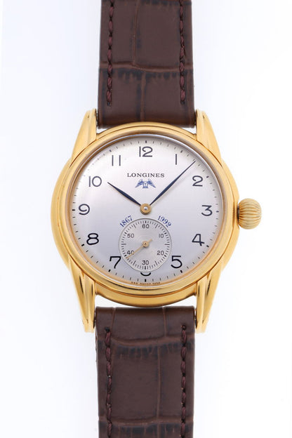 LONGINES ロンジン モニュメント 工場創立125周年 手巻　Cal.L396.2 5254 GP / SS メンズ 時計 2610096