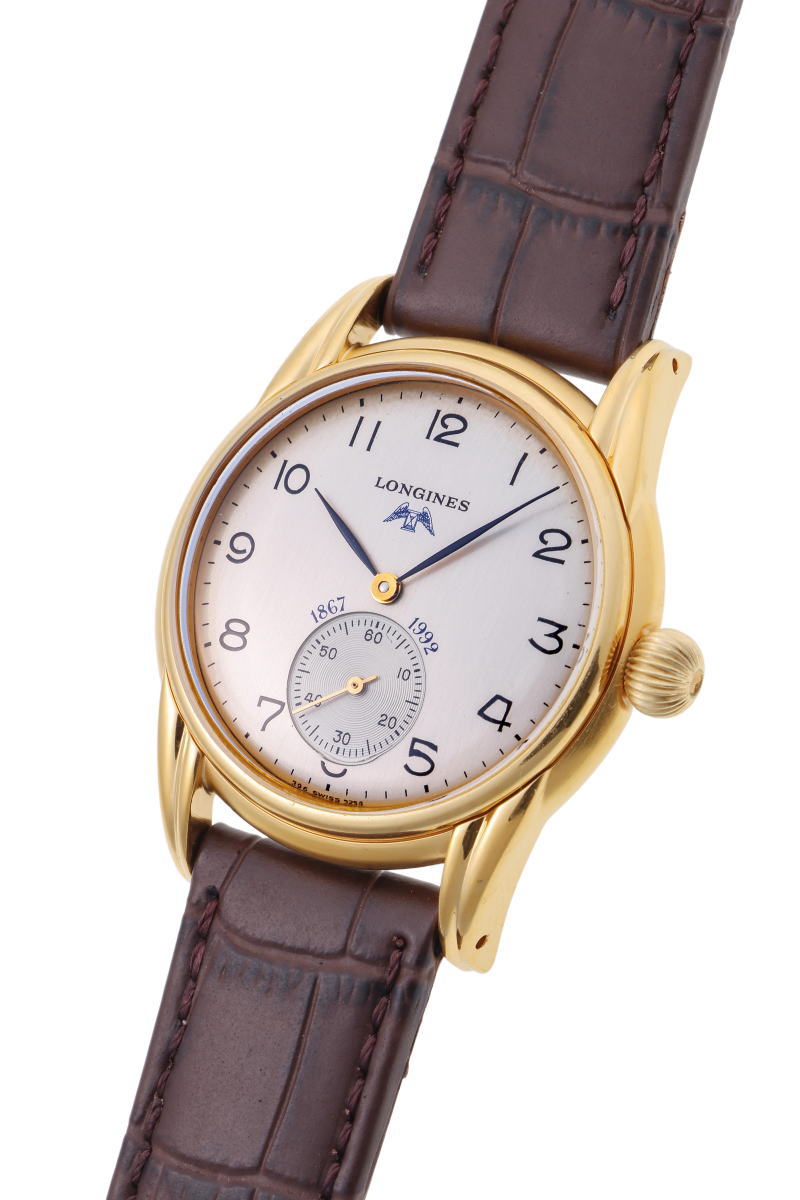 LONGINES ロンジン モニュメント 工場創立125周年 手巻　Cal.L396.2 5254 GP / SS メンズ 時計 2610096