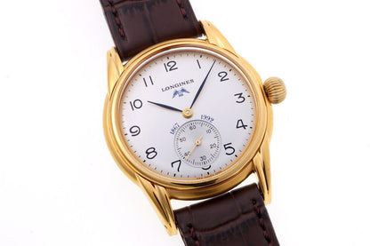 LONGINES ロンジン モニュメント 工場創立125周年 手巻　Cal.L396.2 5254 GP / SS メンズ 時計 2610096