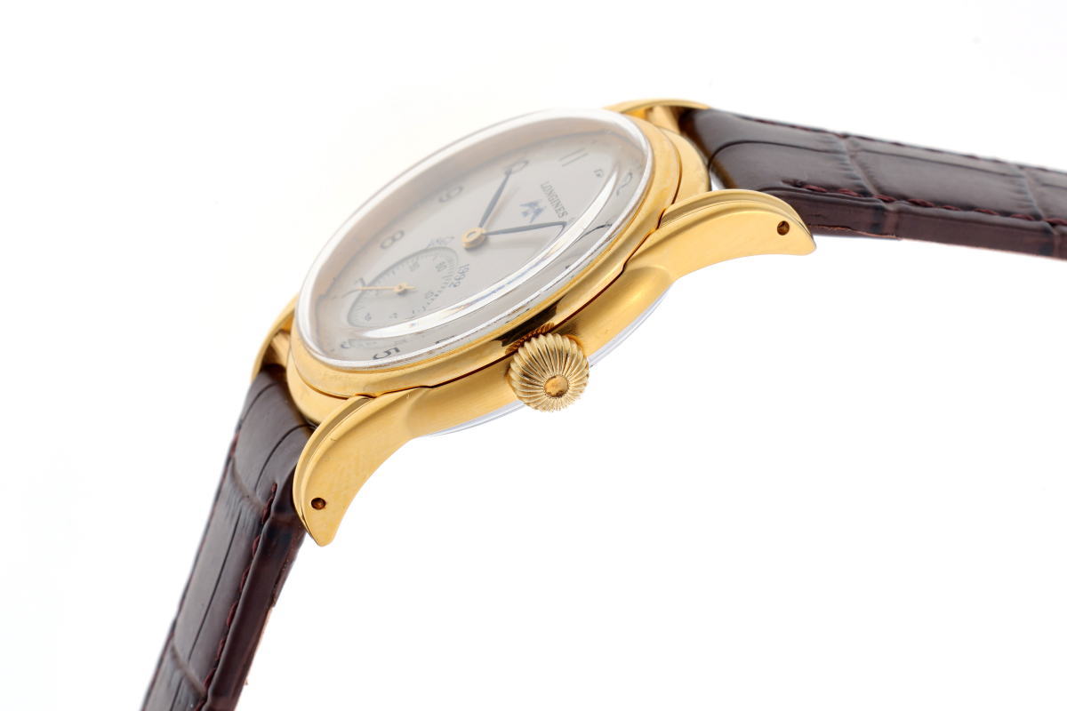 LONGINES ロンジン モニュメント 工場創立125周年 手巻　Cal.L396.2 5254 GP / SS メンズ 時計 2610096
