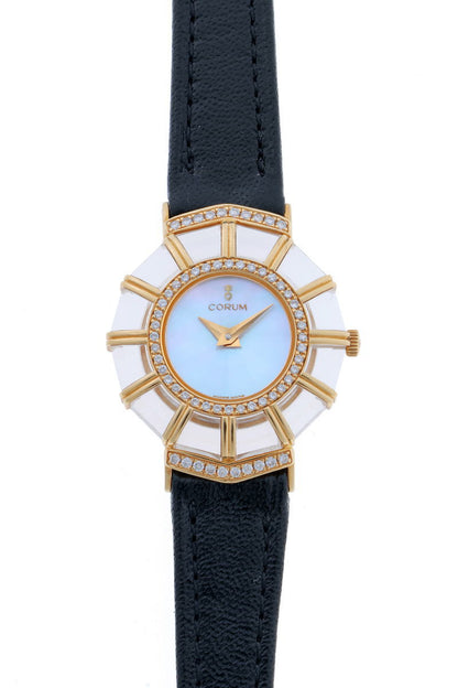 CORUM コルム ライムライト ウォッチ ダイヤ クォーツ 24.786.65 750YG レディース 時計 2610097