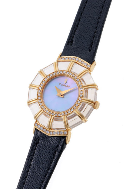 CORUM コルム ライムライト ウォッチ ダイヤ クォーツ 24.786.65 750YG レディース 時計 2610097