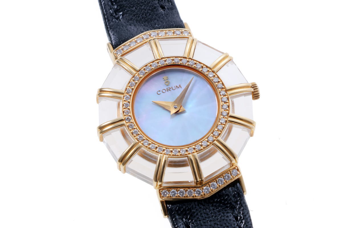 CORUM コルム ライムライト ウォッチ ダイヤ クォーツ 24.786.65 750YG レディース 時計 2610097