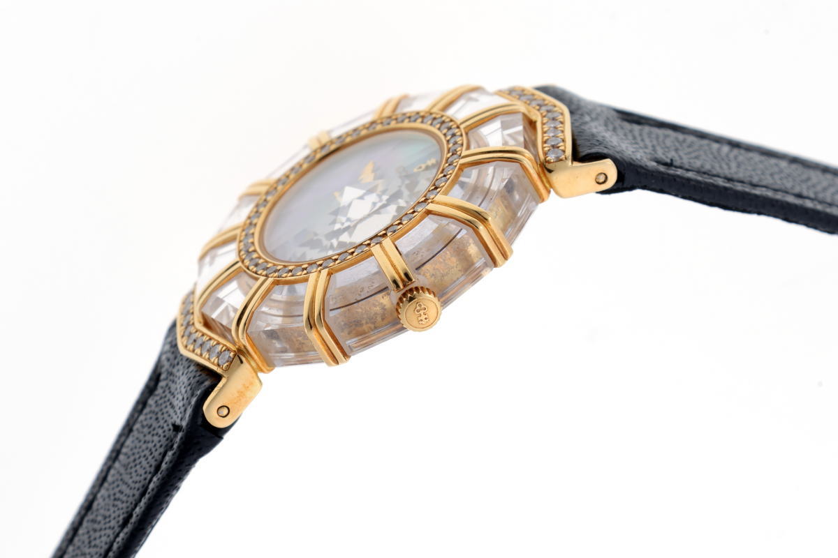 CORUM コルム ライムライト ウォッチ ダイヤ クォーツ 24.786.65 750YG レディース 時計 2610097