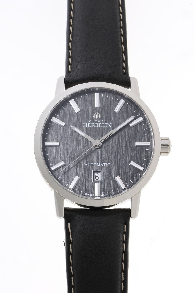 MICHEL HERBELIN ミッシェルエルブラン シティ オートマチック 1669/14 SS メンズ 時計 2610098