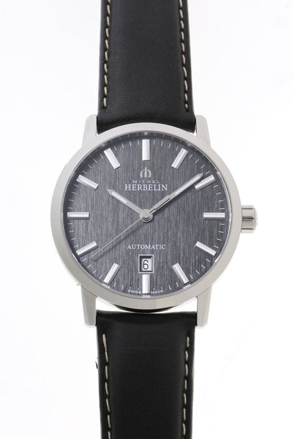 MICHEL HERBELIN ミッシェルエルブラン シティ オートマチック 1669/14 SS メンズ 時計 2610098