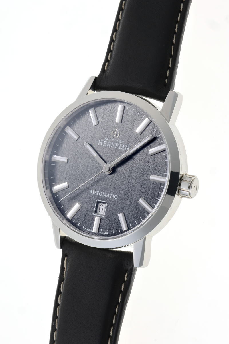 MICHEL HERBELIN ミッシェルエルブラン シティ オートマチック 1669/14 SS メンズ 時計 2610098