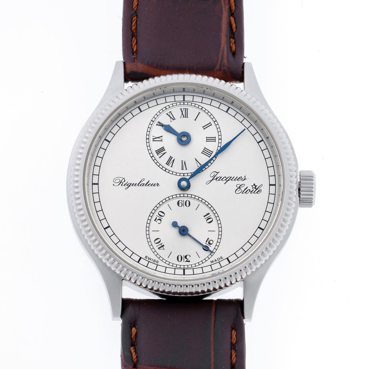 JACQUES ETOILE ジャッケエトアール レギュレーター ウォッチ 手巻 Cal.6325 - SS メンズ 時計 2610100