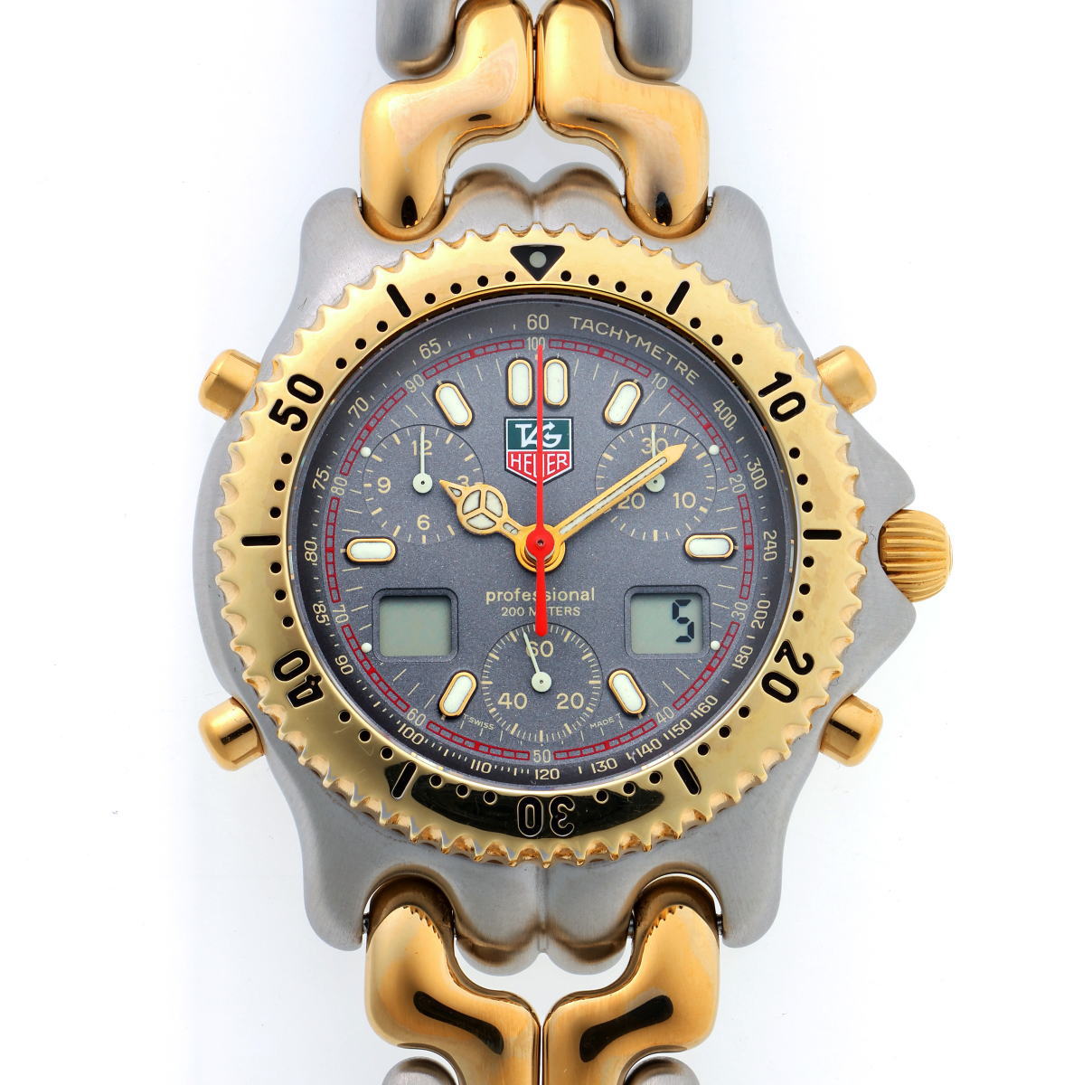 TAG HEUER タグホイヤー セルシリーズ プロフェッショナル クォーツ CG1122-0 SS / GP メンズ 時計 2610102
