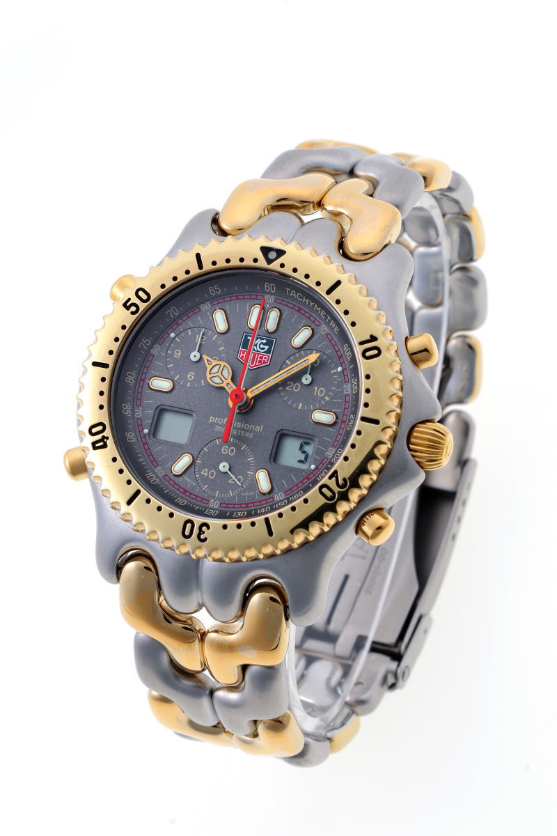 TAG HEUER タグホイヤー セルシリーズ プロフェッショナル クォーツ CG1122-0 SS / GP メンズ 時計 2610102