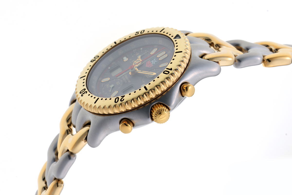 TAG HEUER タグホイヤー セルシリーズ プロフェッショナル クォーツ CG1122-0 SS / GP メンズ 時計 2610102