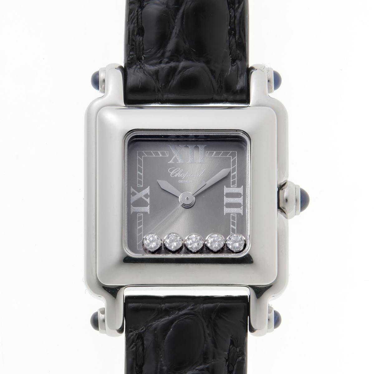 Chopard ショパール ハッピーダイヤモンド スクエア クォーツ 27/8892-23 SS レディース 時計 2610105