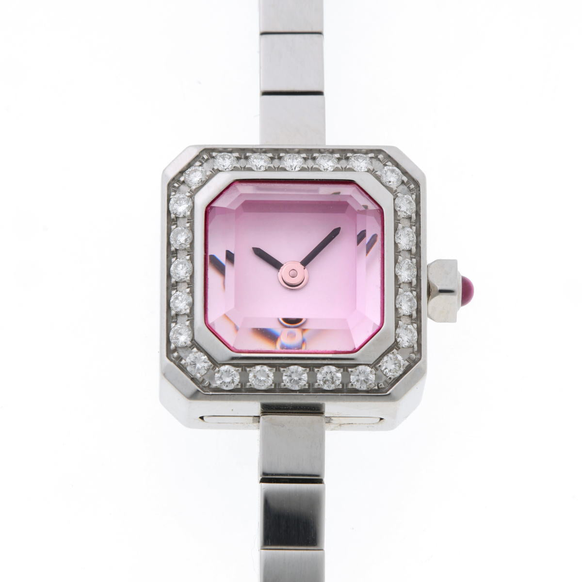 CORUM コルム シュガーキューブ ダイヤ クォーツ 137.427.47 SS レディース 時計 2610106
