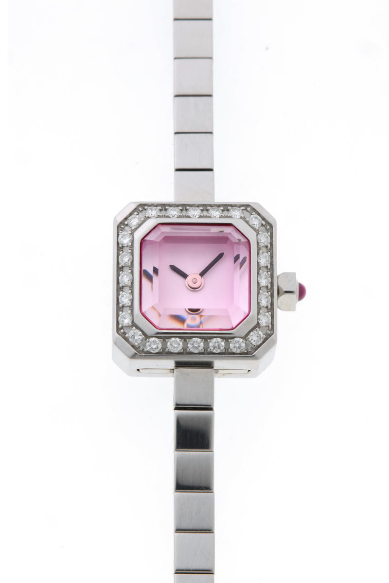 CORUM コルム シュガーキューブ ダイヤ クォーツ 137.427.47 SS レディース 時計 2610106