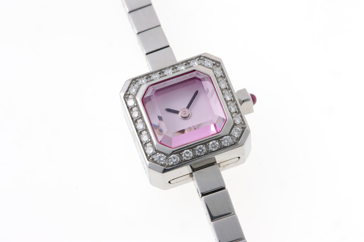 CORUM コルム シュガーキューブ ダイヤ クォーツ 137.427.47 SS レディース 時計 2610106