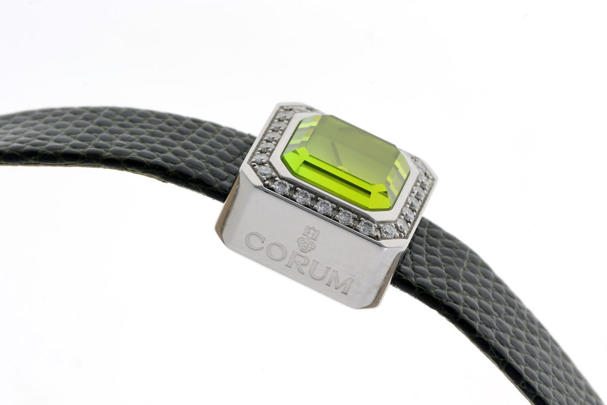 CORUM コルム シュガーキューブ ダイヤ クォーツ 137.429.47 SS レディース 時計 2610107