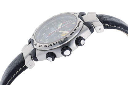 Universal Geneve ユニバーサルジュネーブ アイルトンセナ クロノグラフ クォーツ 975.310 SS / カーボン メンズ 時計 2610110