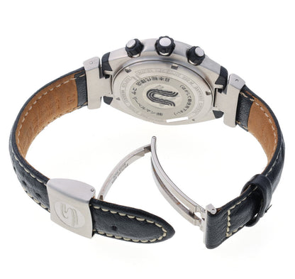 Universal Geneve ユニバーサルジュネーブ アイルトンセナ クロノグラフ クォーツ 975.310 SS / カーボン メンズ 時計 2610110