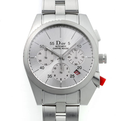 Dior クリスチャンディオール シフル ルージュ クロノグラフ オートマチック CD084611M001 SS メンズ 時計 2610114
