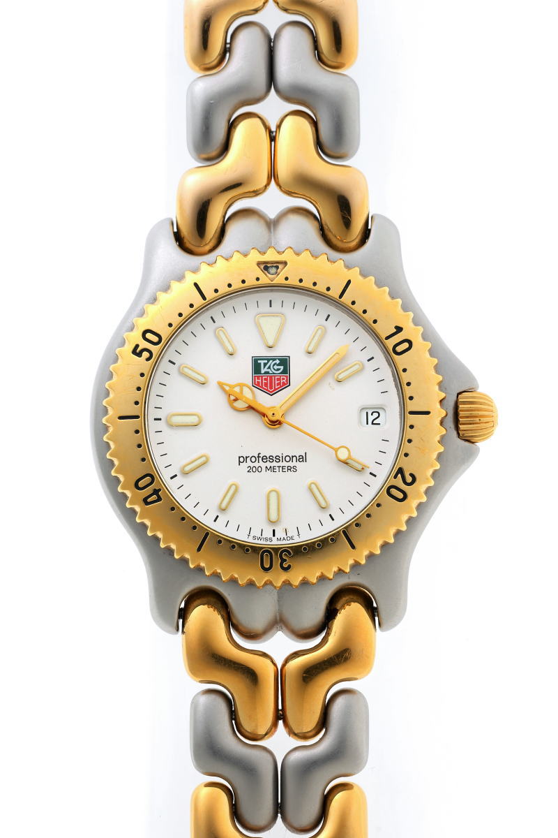 TAG HEUER タグホイヤー セルシリーズ プロフェッショナル クォーツ　※訳あり品 S95.806 GP /　SS メンズ 時計 2620059
