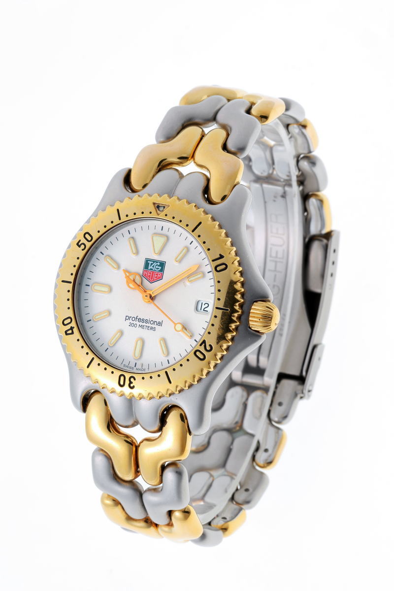 TAG HEUER タグホイヤー セルシリーズ プロフェッショナル クォーツ　※訳あり品 S95.806 GP /　SS メンズ 時計 2620059