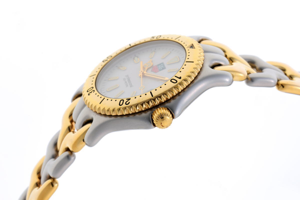 TAG HEUER タグホイヤー セルシリーズ プロフェッショナル クォーツ　※訳あり品 S95.806 GP /　SS メンズ 時計 2620059