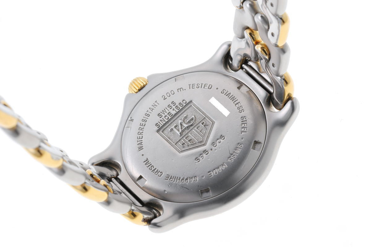 TAG HEUER タグホイヤー セルシリーズ プロフェッショナル クォーツ　※訳あり品 S95.806 GP /　SS メンズ 時計 2620059