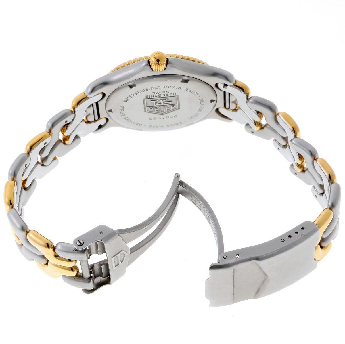 TAG HEUER タグホイヤー セルシリーズ プロフェッショナル クォーツ　※訳あり品 S95.806 GP /　SS メンズ 時計 2620059