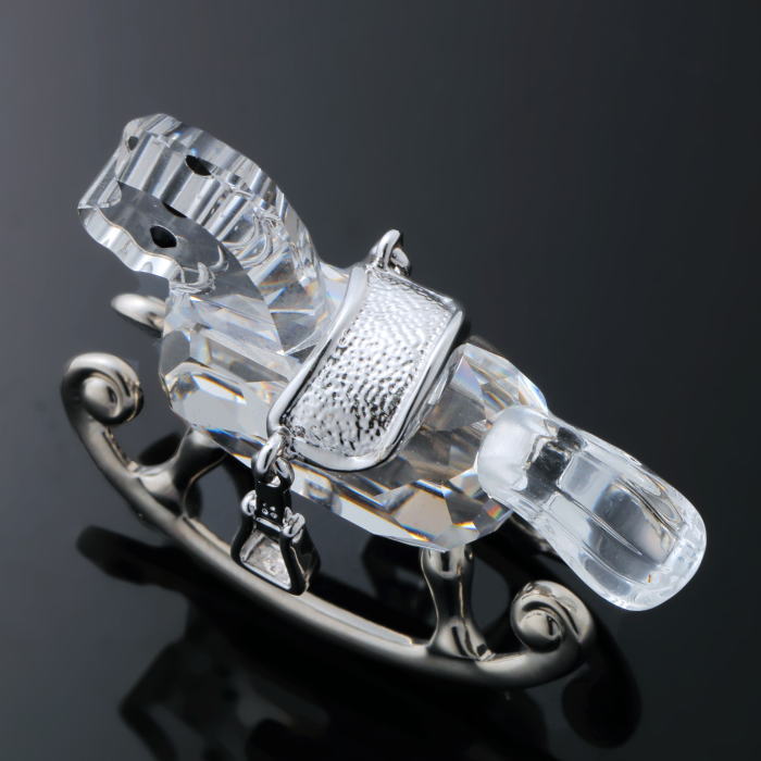 SWAROVSKI スワロフスキー ロッキングホース 馬 フィギュア