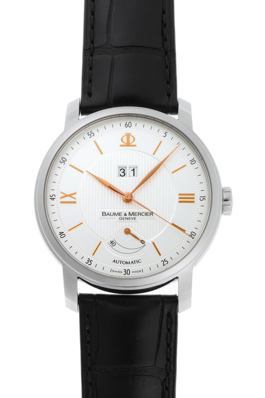 BAUME＆MERCIER ボーム＆メルシエ クラシマ スモールコンプリケーション オートマチック M0A10142 SS メンズ 時計 2110428