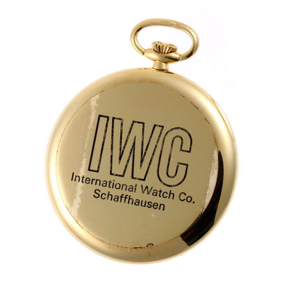IWC インターナショナルウォッチカンパニー ポケットウォッチ　懐中時計 手巻　Cal.952   750YG メンズ 時計 2210092