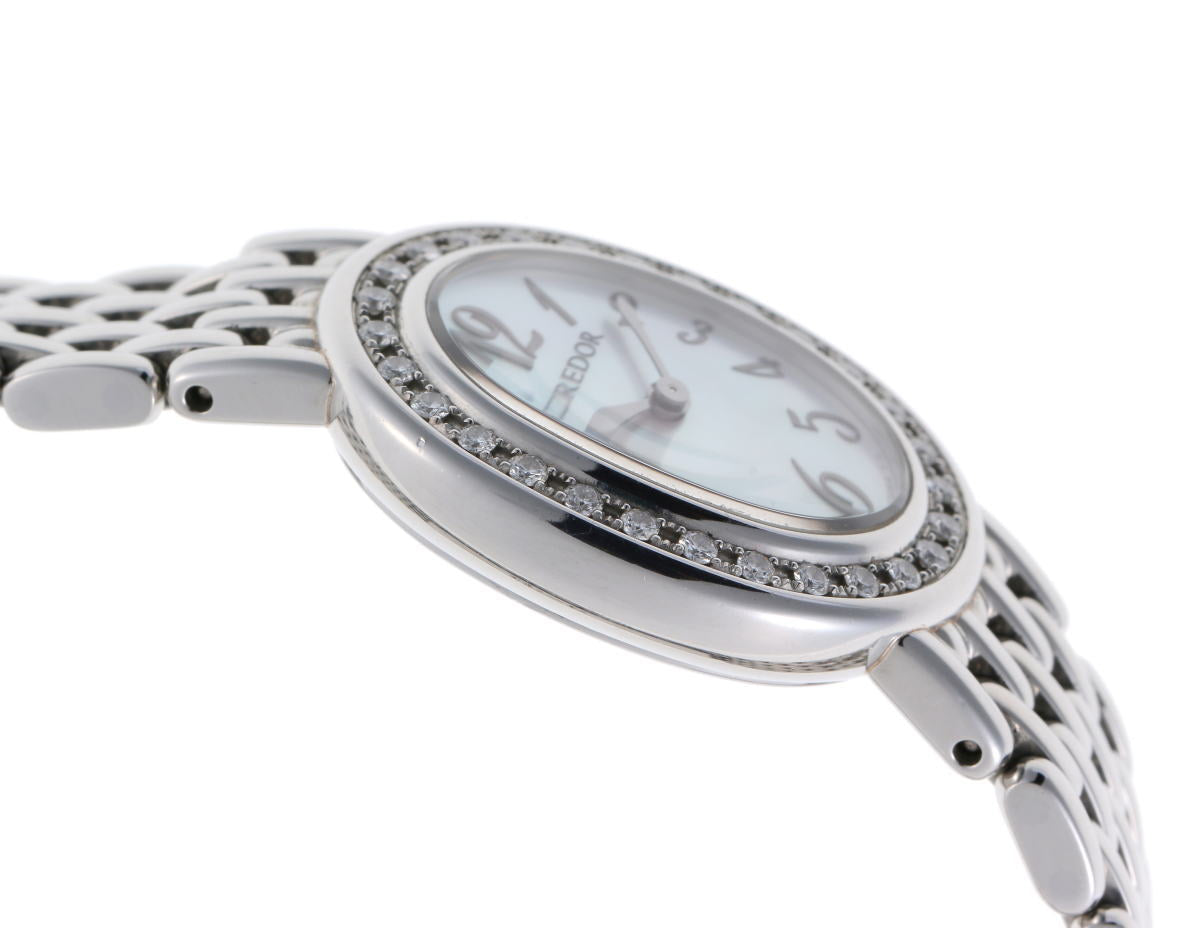 SEIKO セイコー クレドール オーバル ダイヤ クォーツ 1E70-0AB0