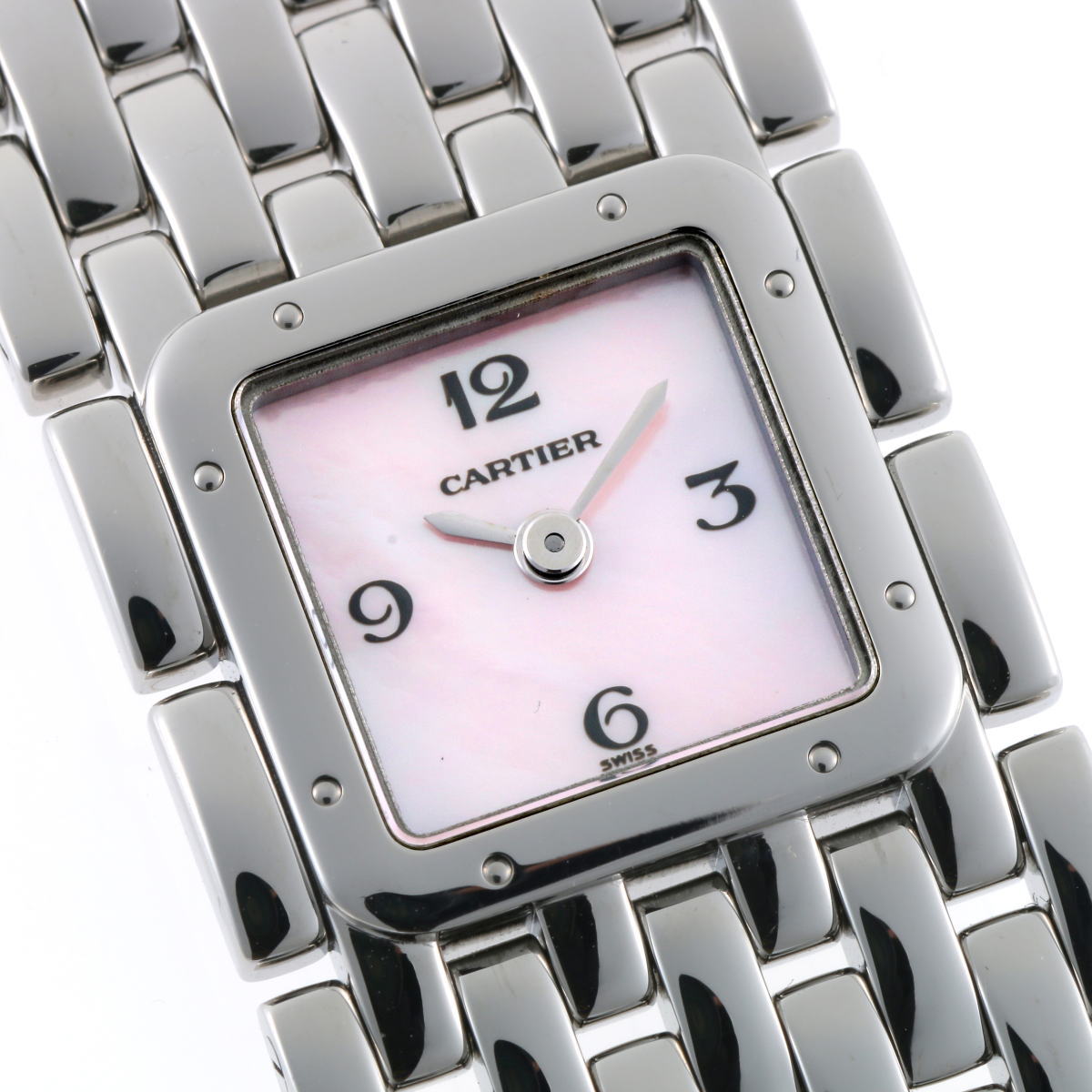 Cartier カルティエ パンテール リュバン クォーツ W61003T9 SS レディース 時計 2310092