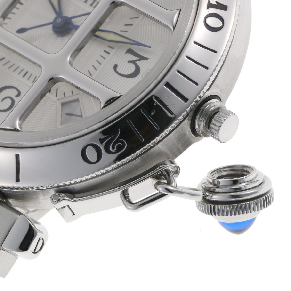 Cartier カルティエ パシャ 38 グリッド オートマチック　Cal.191 W31040H3 SS メンズ 時計 2310102