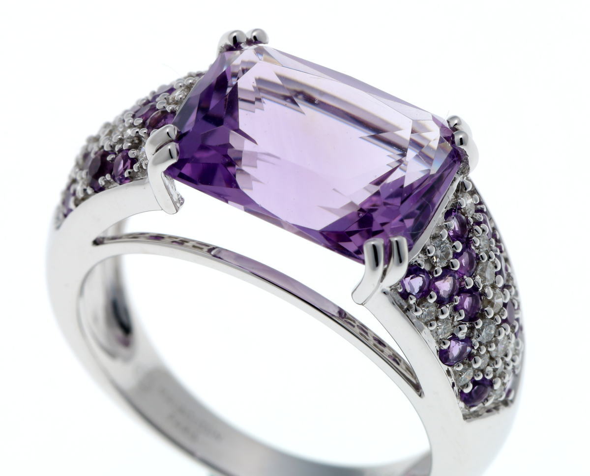 最終価格‼︎MAUBOUSSIN モーブッサン　アメジスト指輪　リング　ジュエリー 最終価格‼︎MAUBOUSSIN モーブッサンアメジスト指輪リングジュエリー