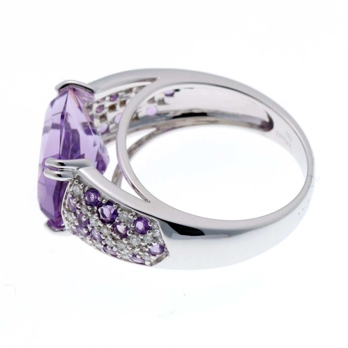 最終価格‼︎MAUBOUSSIN モーブッサン　アメジスト指輪　リング　ジュエリー MAUBOUSSIN 【送料無料】モーブッサン 750WG アメジスト